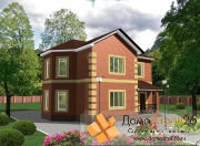 Проект кирпичного дома Грация - 1