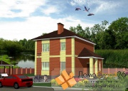 Проект кирпичного дома Муромец - 1